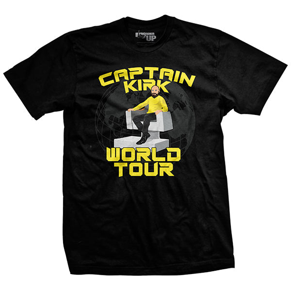 Captain Kirk World Tour T-Shirt Style001
