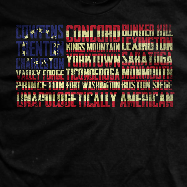 Unapologetically American - Revolutionary T-Shirt Style001
