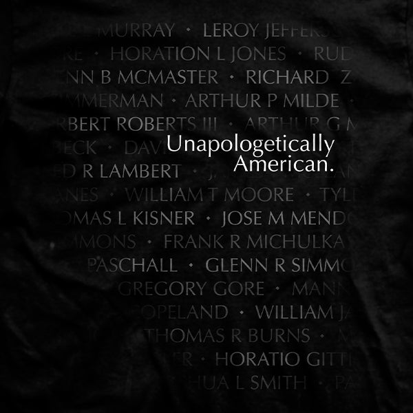Unapologetically American Vietnam Memorial T-Shirt