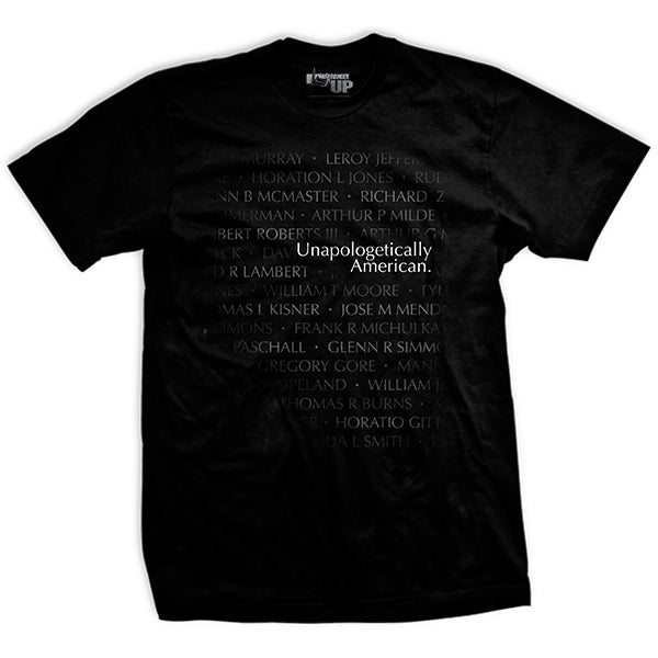 Unapologetically American Vietnam Memorial T-Shirt Style001