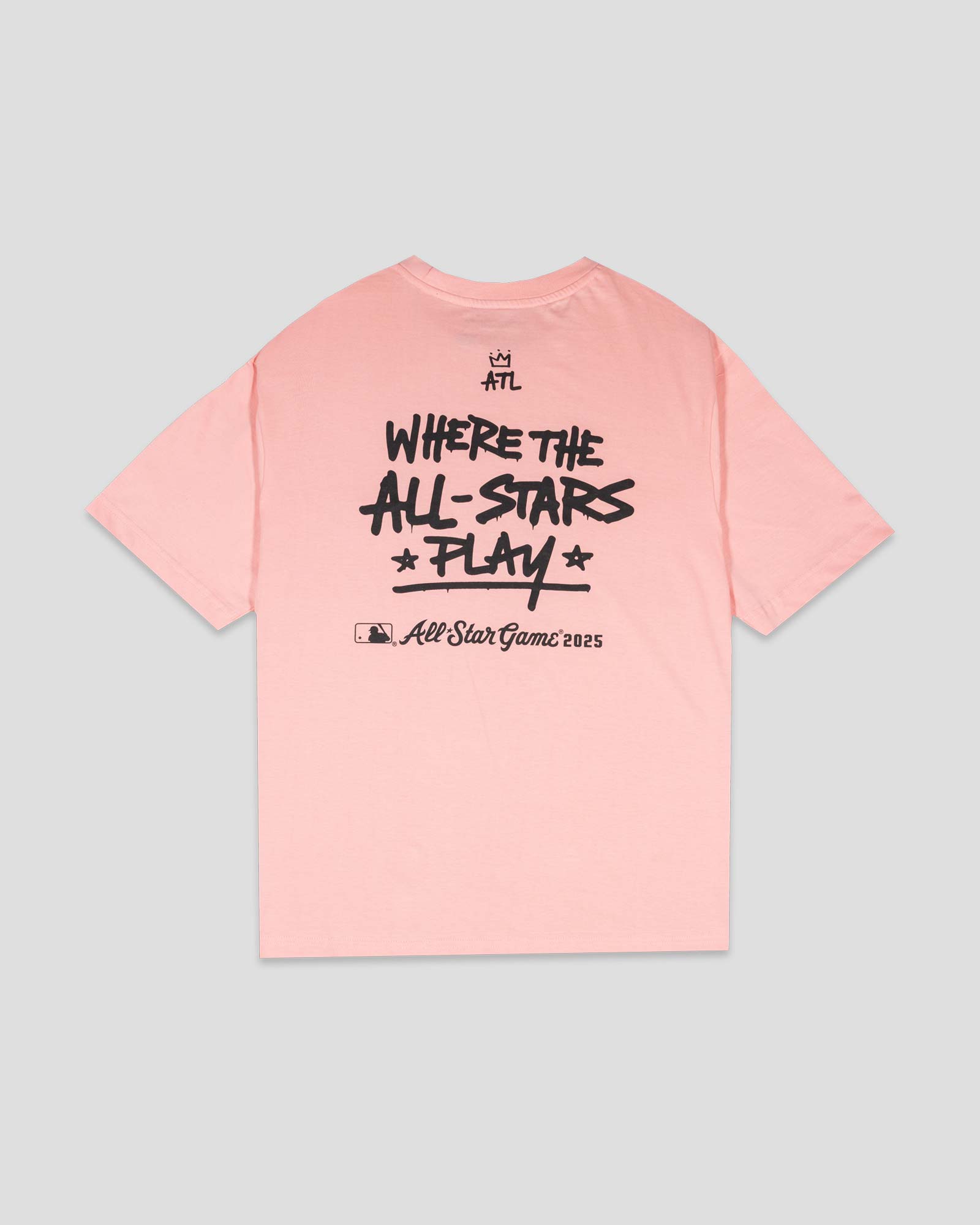 Where the All-Stars Play Oversized Diamond Pima T-Shirt (Pink) - All-Star Game 2025