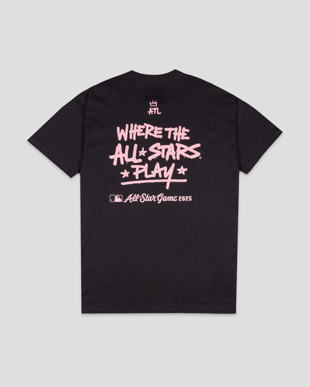 Where the All-Stars Play Oversized Diamond Pima T-Shirt (Black) - All-Star Game 2025