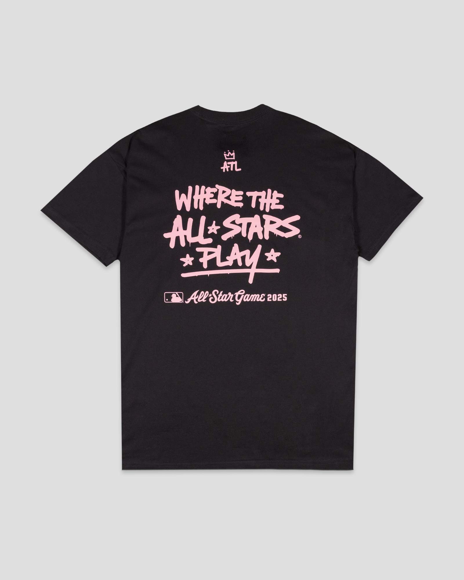 Where the All-Stars Play Oversized Diamond Pima T-Shirt (Black) - All-Star Game 2025