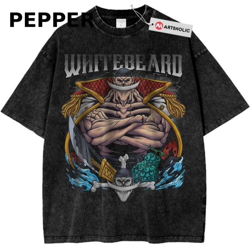 Whitebeard T-Shirt, Edward Newgate Shirt, One Piece Shirt, Anime T-Shirt, Vintage Graphic Tee