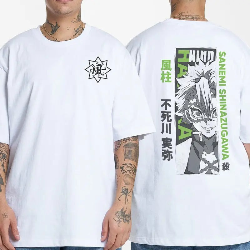 Wind Hashira Shirt, Sanemi Shinazugwa Demon Slayer Sweatshirt, Demon Slayer t-shirt, Anime sweatshirt hoodie, Anime lover t-shirt