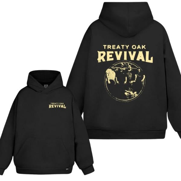 Treaty Oak Revival Tour 2 Sided Hoodie/Sweatshirt(No Hood)/T-Shirt, For Men/Women - Unisex Style, 100% Cotton, Pullover unisex hoodie