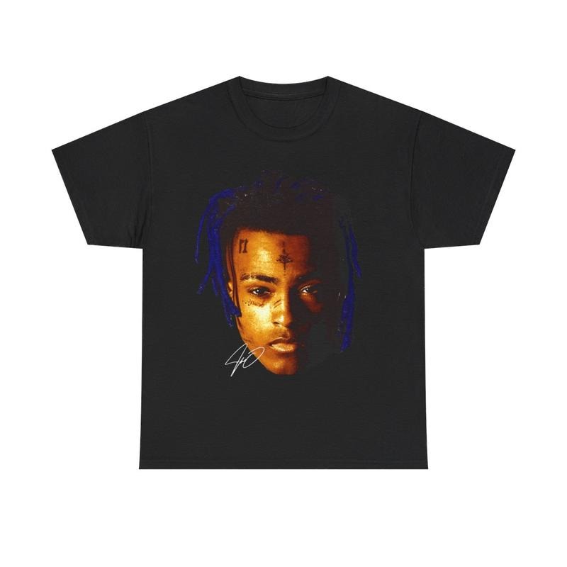 XXXTentacion T-Shirt, Vintage 90s Bootleg Style, T-Shirt, X Rapper Merch, Hip Hop Graphic Casual Cotton Menswear Top Classic Smooth Tshirt Underwear Shortsleeve men gifts