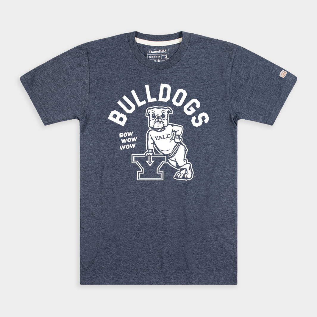 Vintage 1970s Yale Bulldogs Mascot Tee Style001