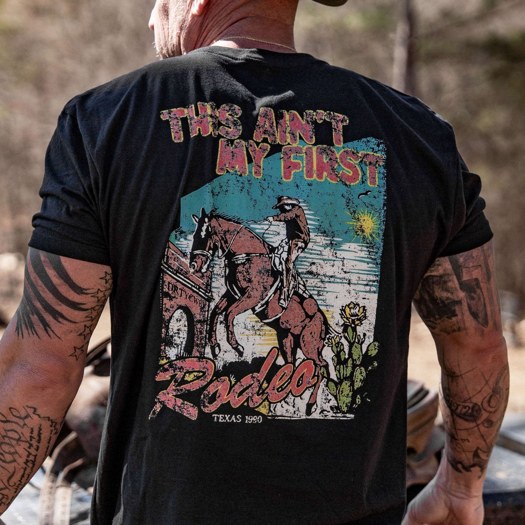 This Ain't My First Rodeo Vintaged Men's T-Shirt