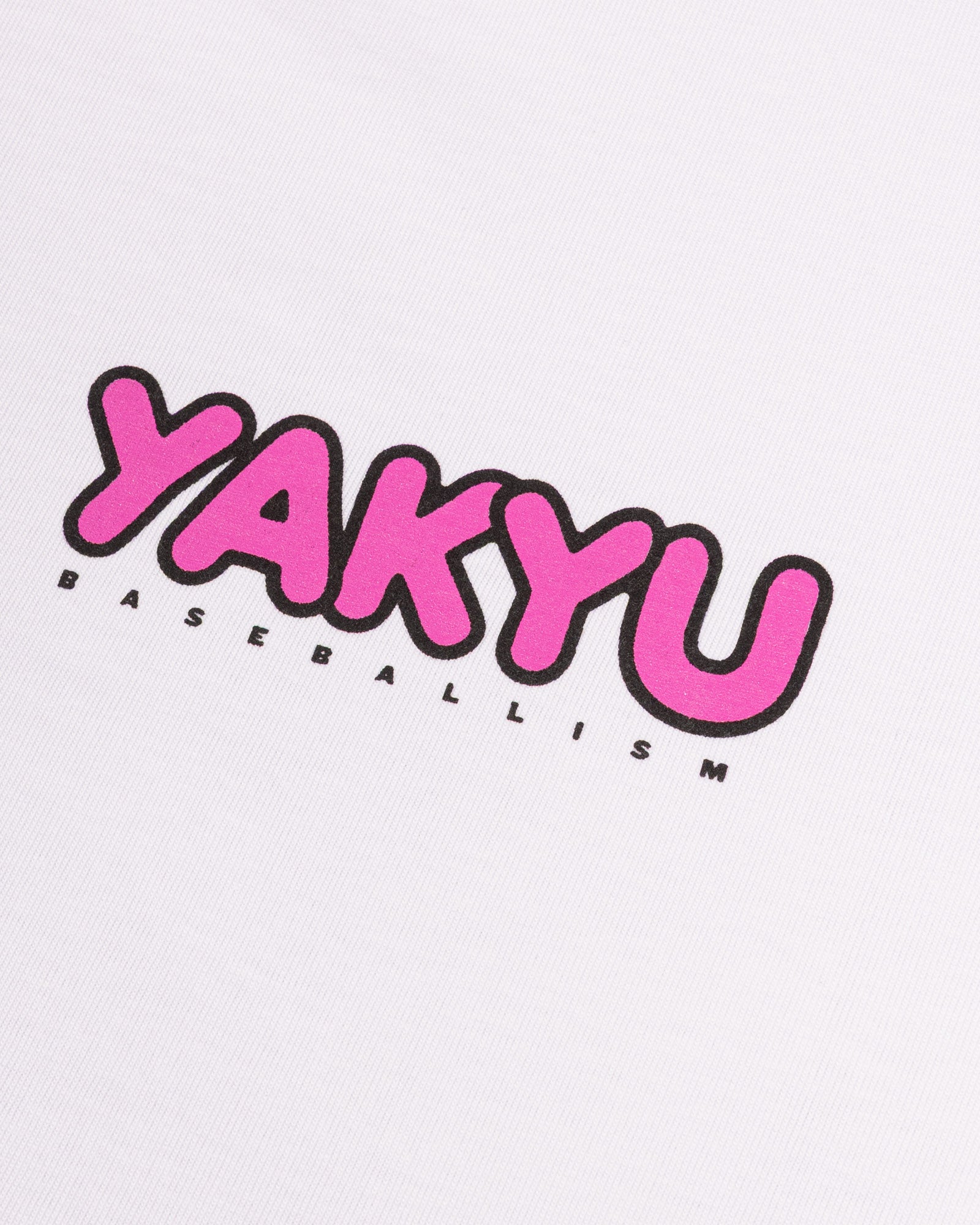 Yakyu Anime (White) - Diamond Pima Oversized T-Shirt