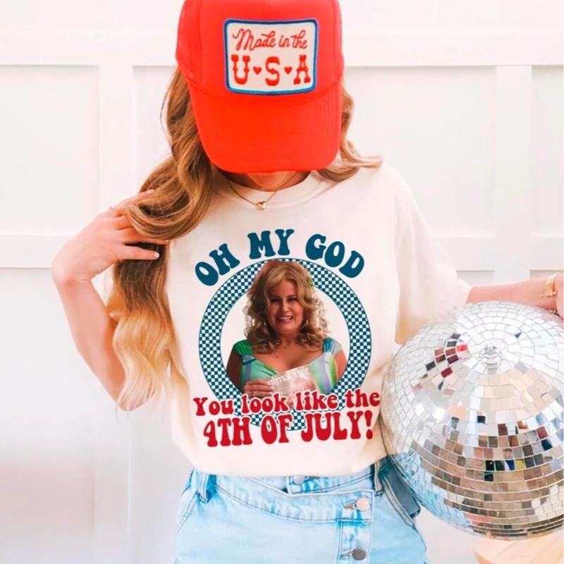 You Look Like the 4th of July Shirt, Funny Fourth of July Shirt, 4th Of July Movie Meme Tank Top, Patriotic Shirt, July 4th Trending Shirts