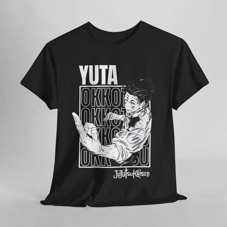 Yuta Okkotsu Jujutsu Kaisen T-Shirt Vintage Streetwear Premium Quality Apparel Featuring Your Favorite Characters Perfect for Anime Fans_1_1 Sweatshirt, #Hoodie, Comfort Colors