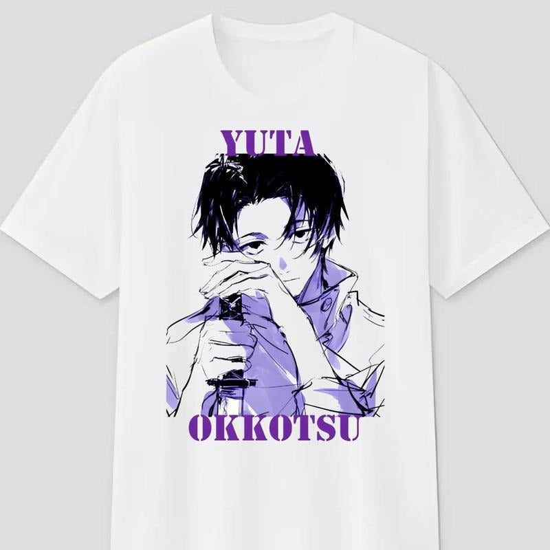 Yuta Okkotsu T-Shirt, Jujutsu Kaisen Anime Tee, Anime & Manga Gifts Sweatshirt, Hoodie, Comfort Colors