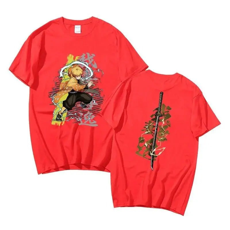 Zenitsu Demon Slayer Graphic Tee, Perfect Anime Lover Gift Sweatshirt, Hoodie, Comfort Colors