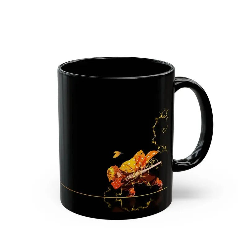 Zenitsu Thunder Breathing Mug,  Zenitsu Agatsuma Gift , Demon Slayer Mugs, Kimetsu no Yaiba Tumbler, Anime sweatshirt hoodie, Anime lover Gift