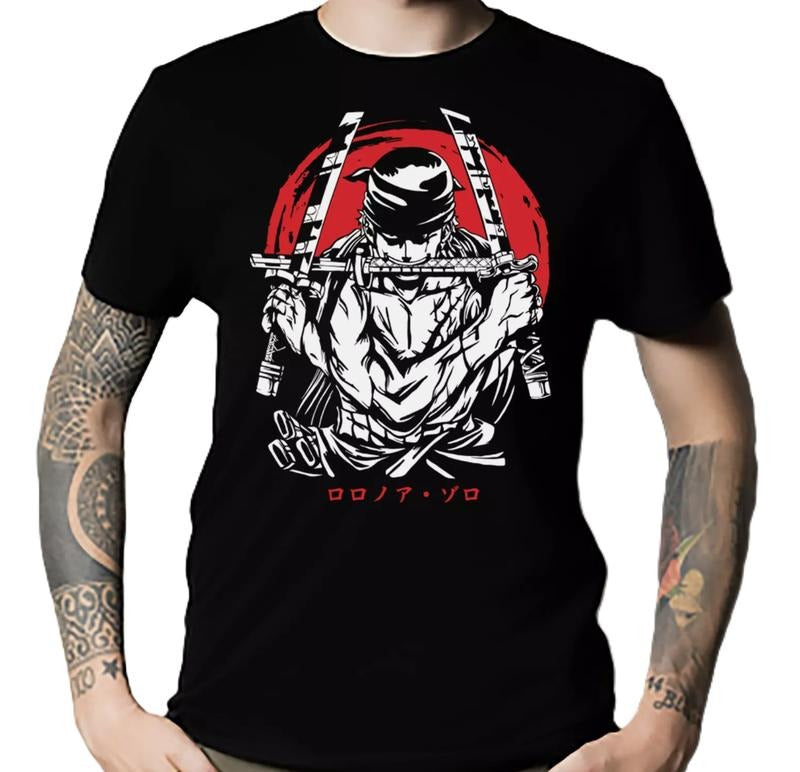 Zoro Manga Anime Essential T-Shirt - Unisex Tshirt . ALL SIZES
