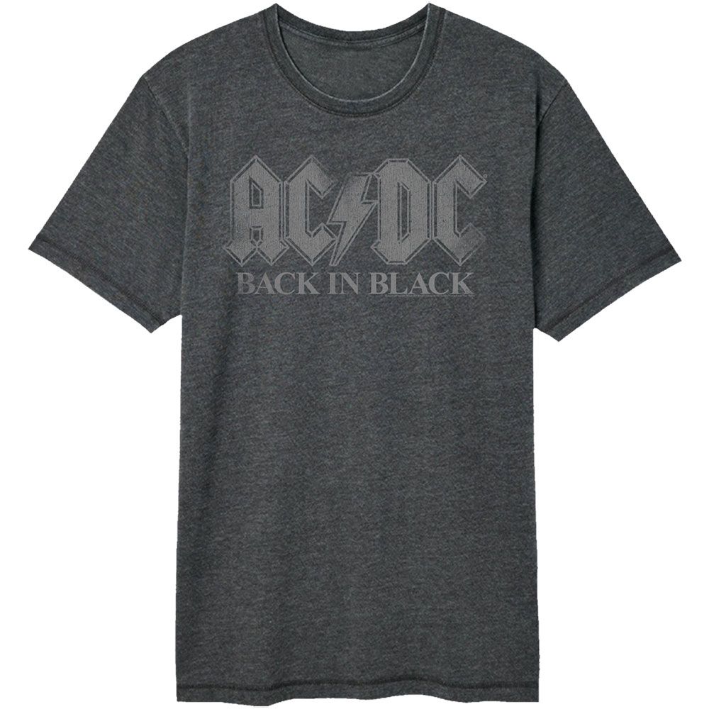 AC/DC - AC/DC Bib Logo Vintage Wash T-Shirt