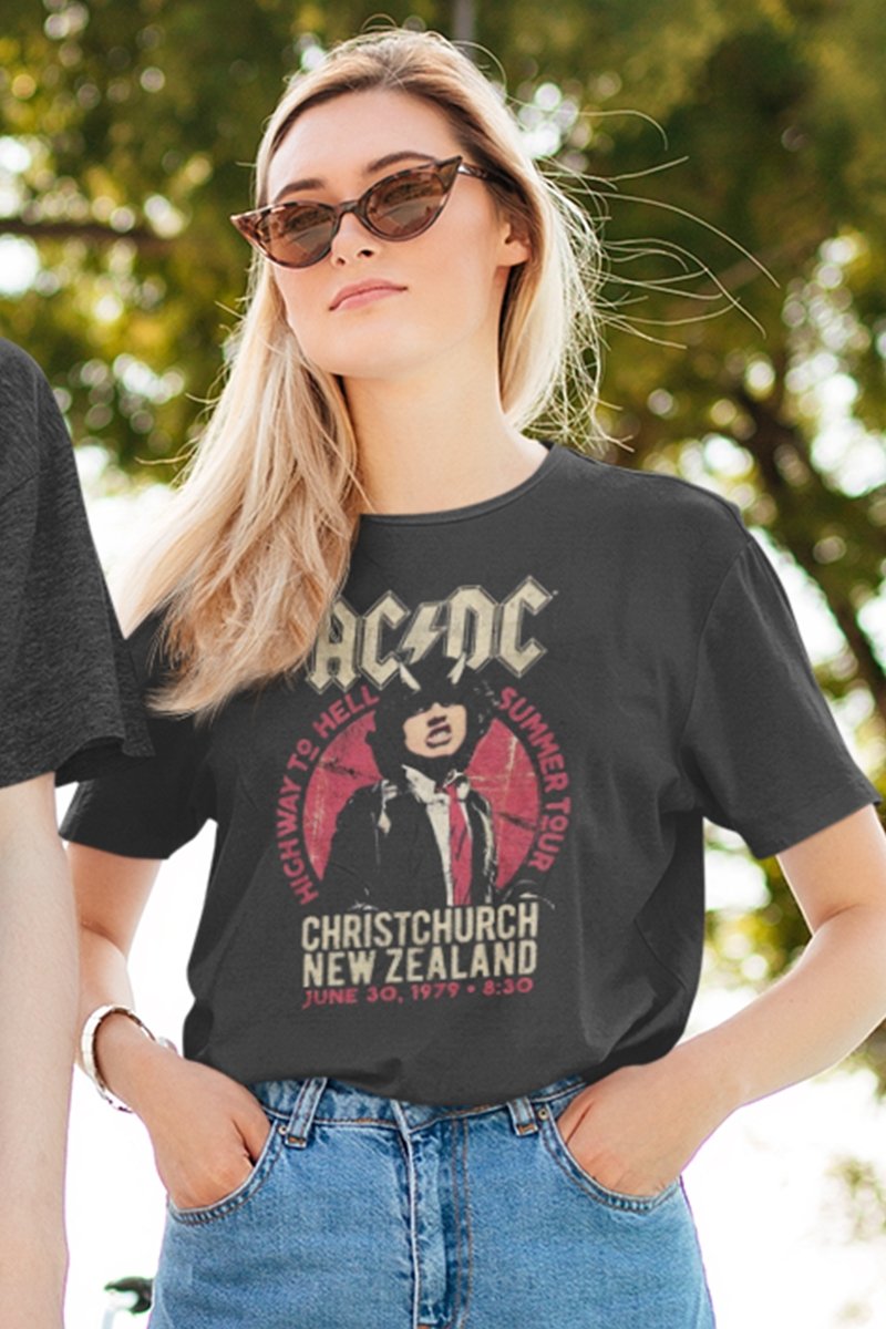 AC/DC - Nz Tour Boyfriend Tee