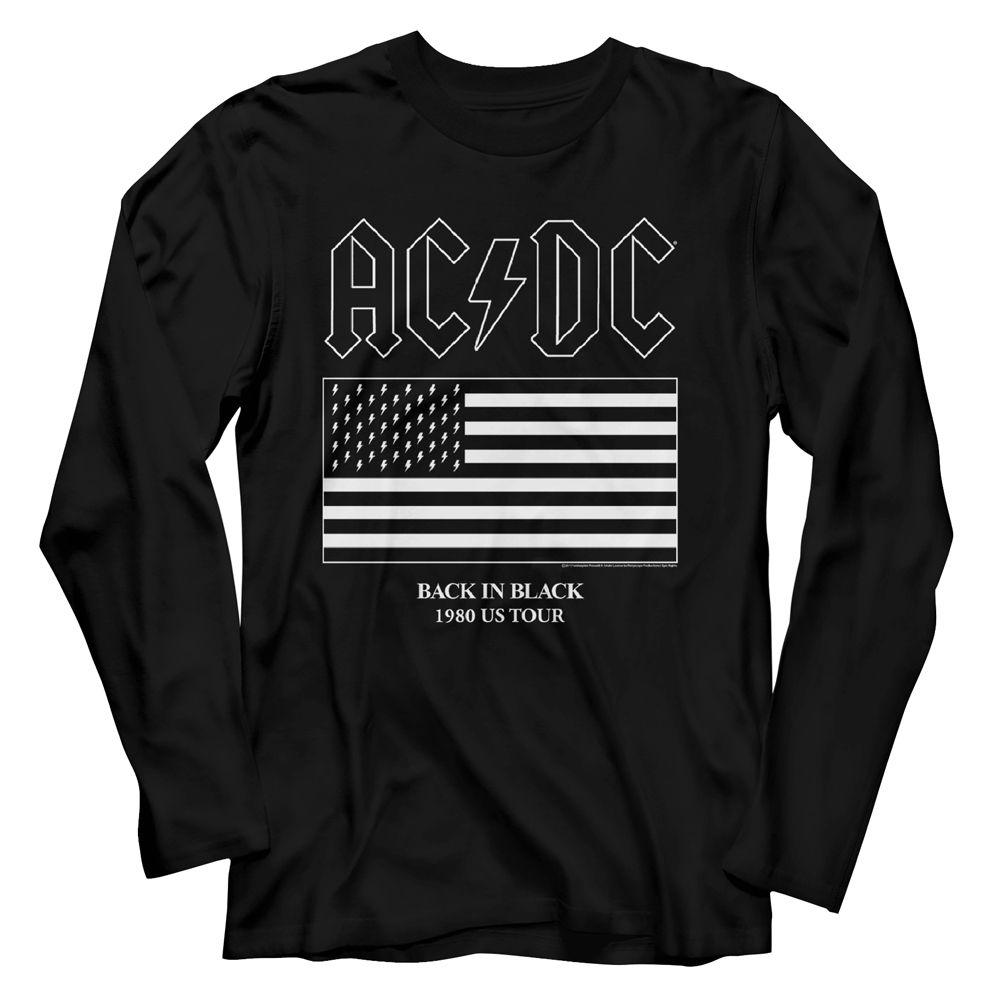 AC/DC - US Tour Flag Long Sleeve T-Shirt