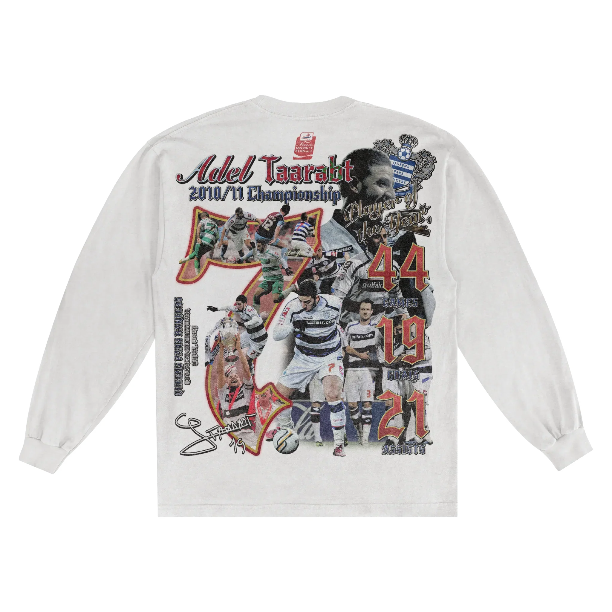 Adel Taarabt Classic Long Sleeved Tee