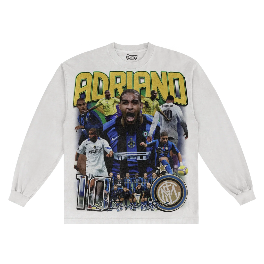 Adriano Inter Milan Classic Long Sleeved Tee