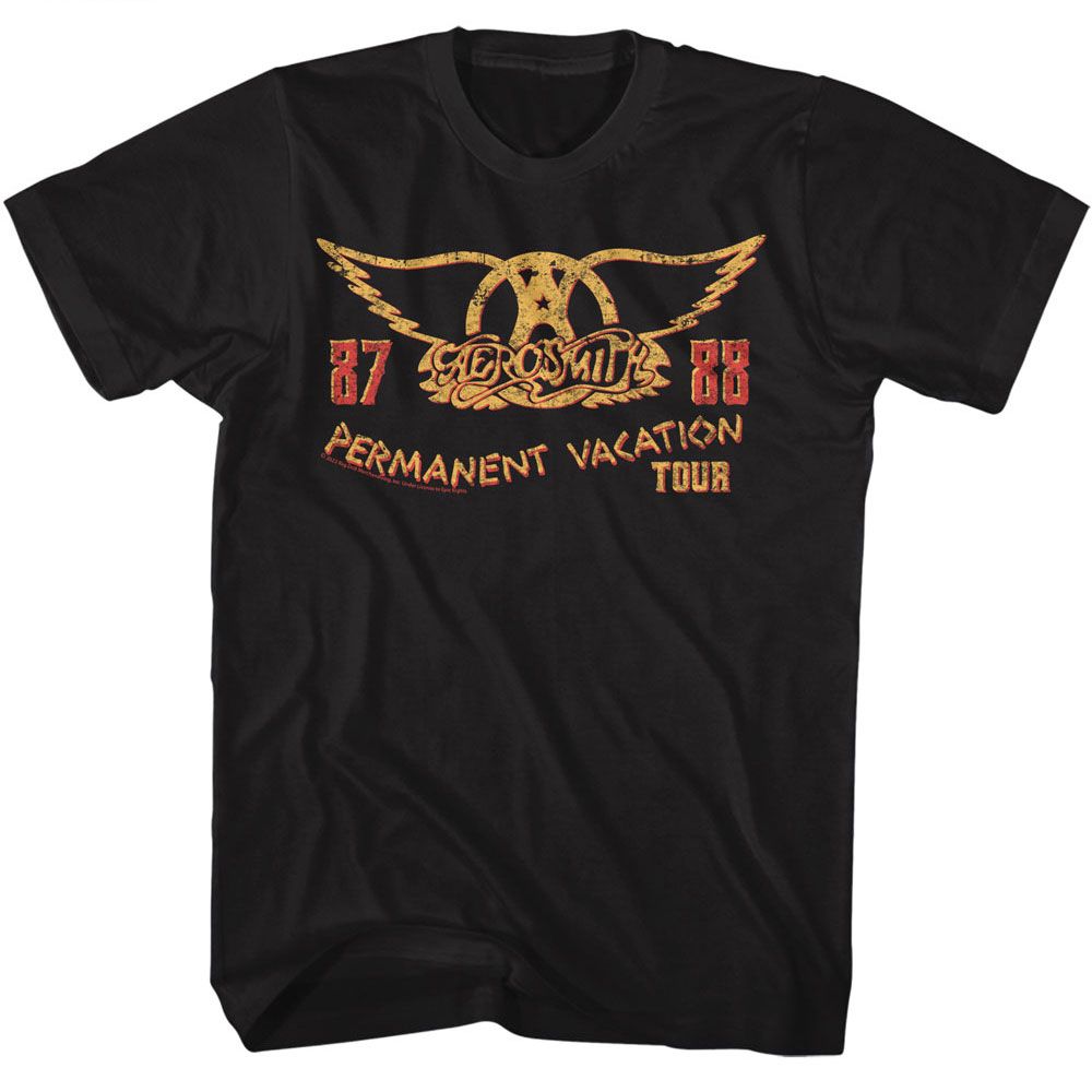 Aerosmith - PV Tour 87-88 Boyfriend Tee