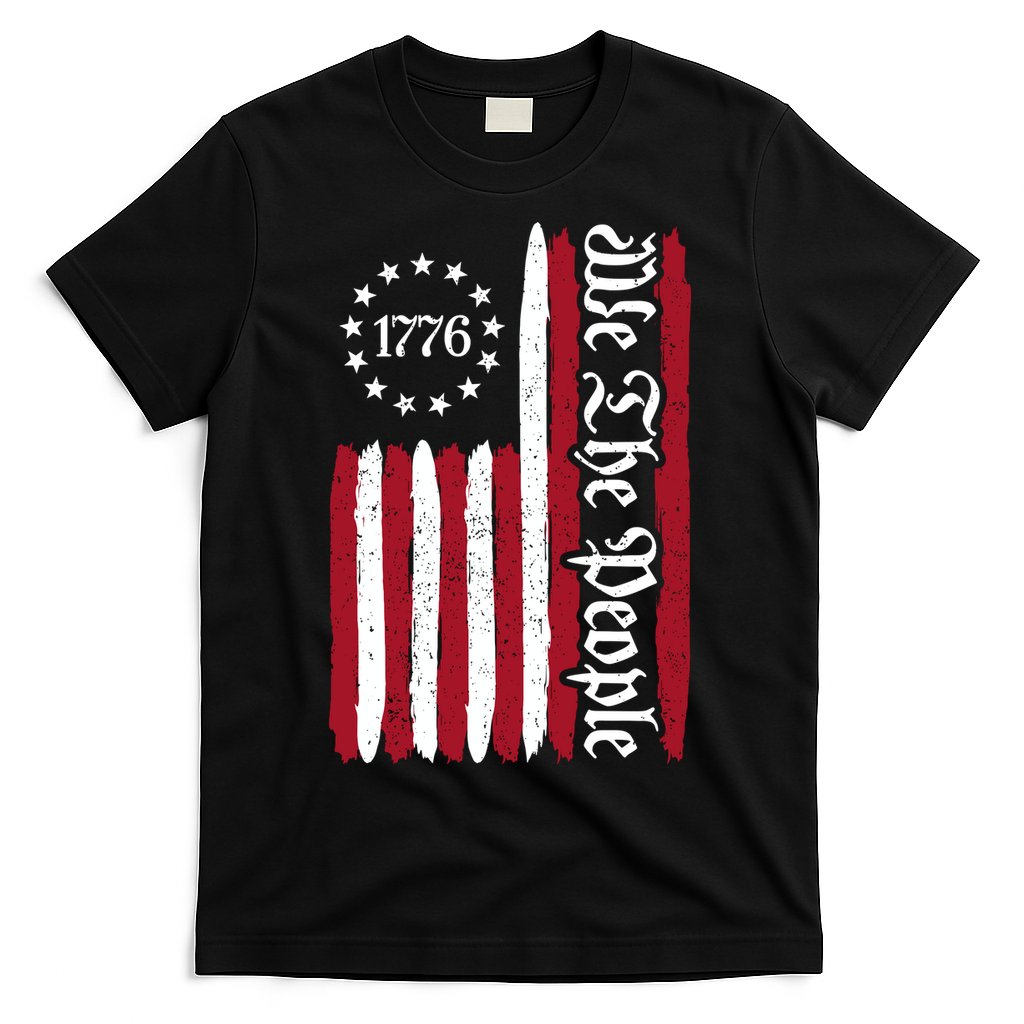 American Flag 1776 We The People Founding Fathers Constitution T-Shirt