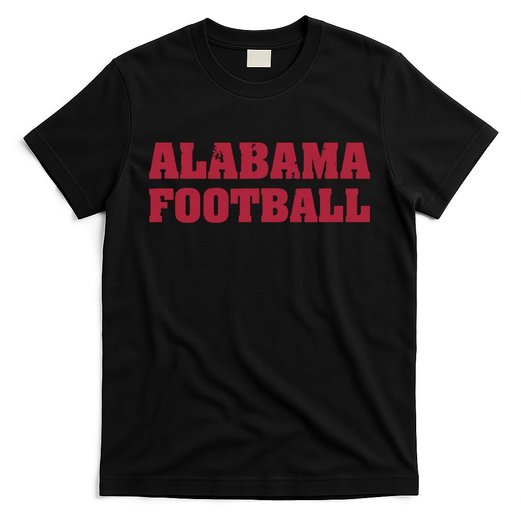 Alabama Football Distressed Vintage T-Shirt