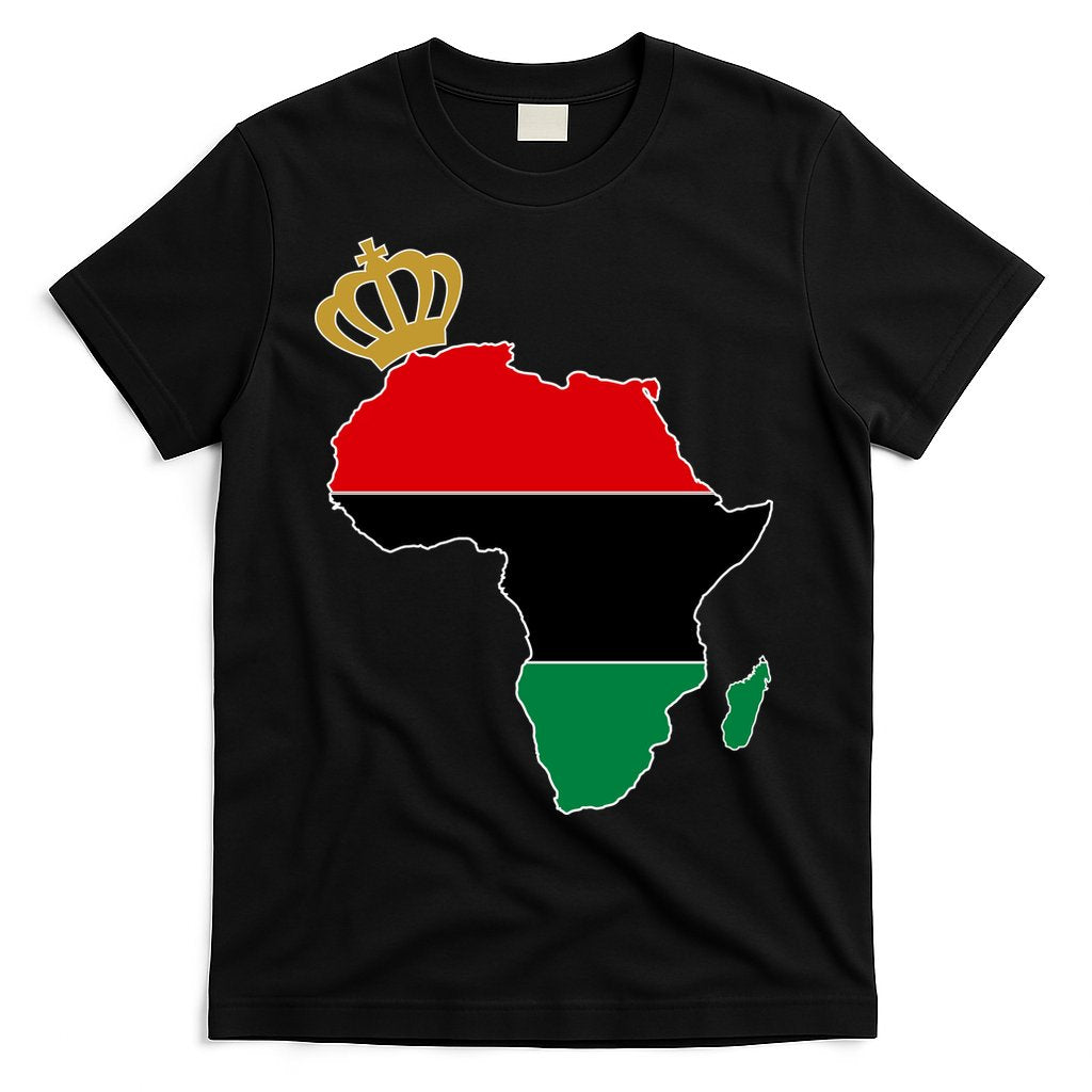 African American Pride Crown T-Shirt