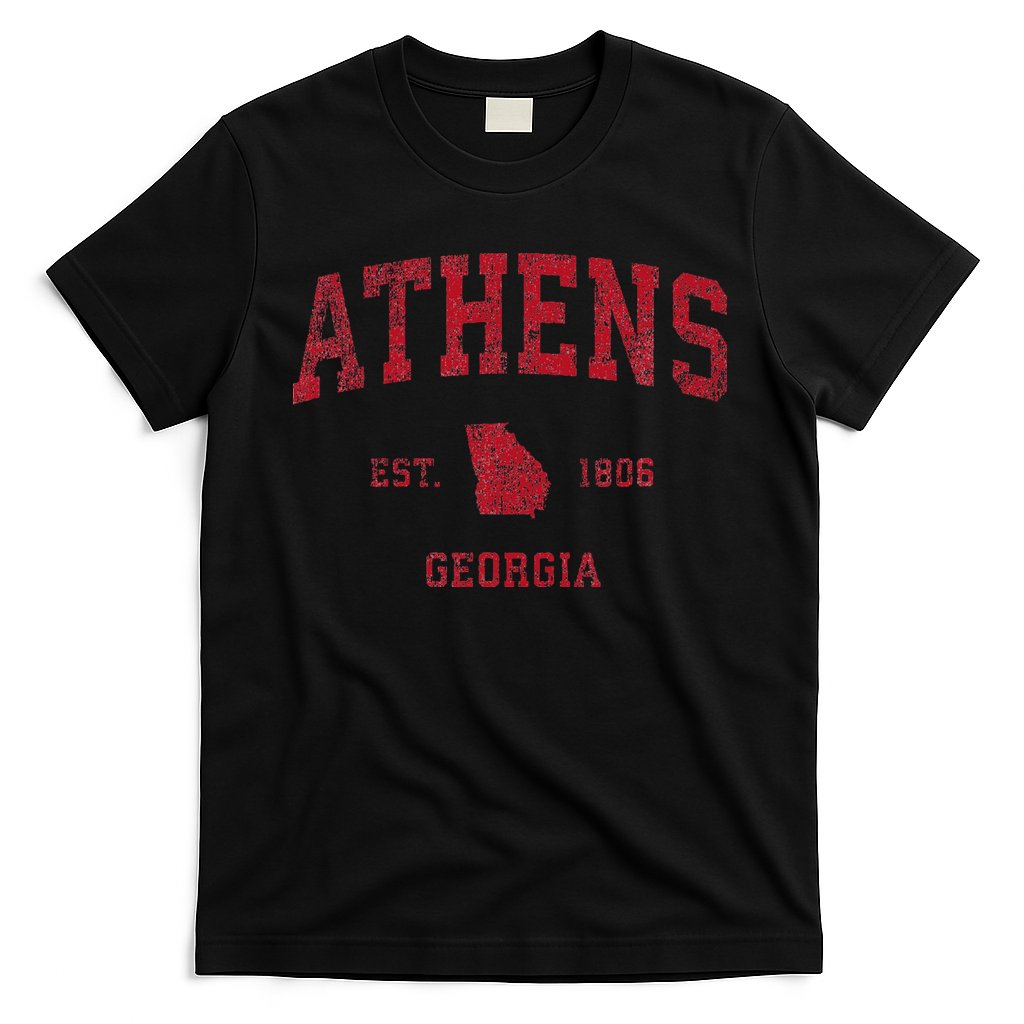 Athens Georgia Ga Vintage Sports T-Shirt
