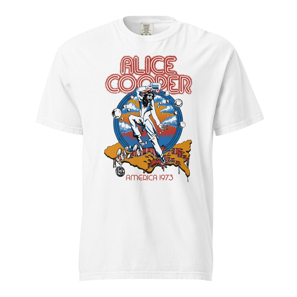 Alice Cooper - 1973 Tour Mineral Wash T-Shirt