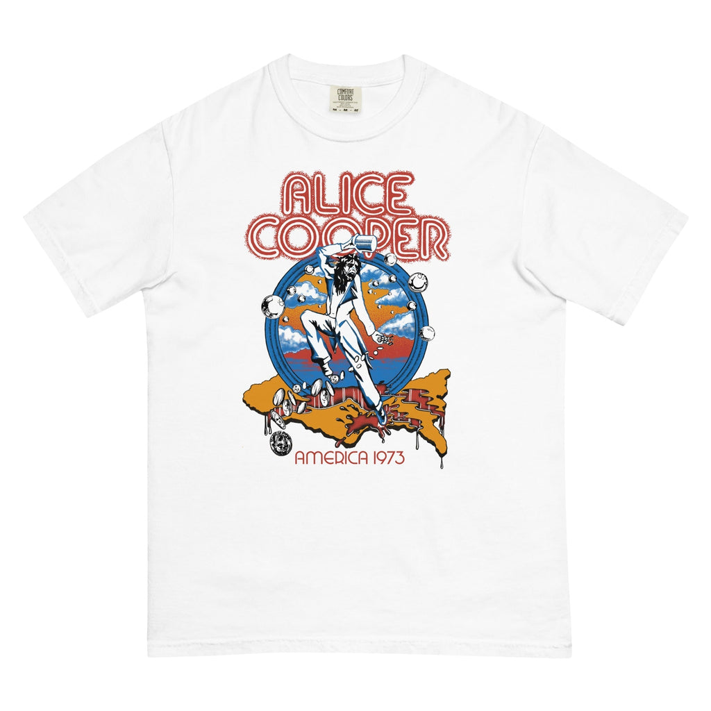 Alice Cooper - 1973 Tour Mineral Wash T-Shirt