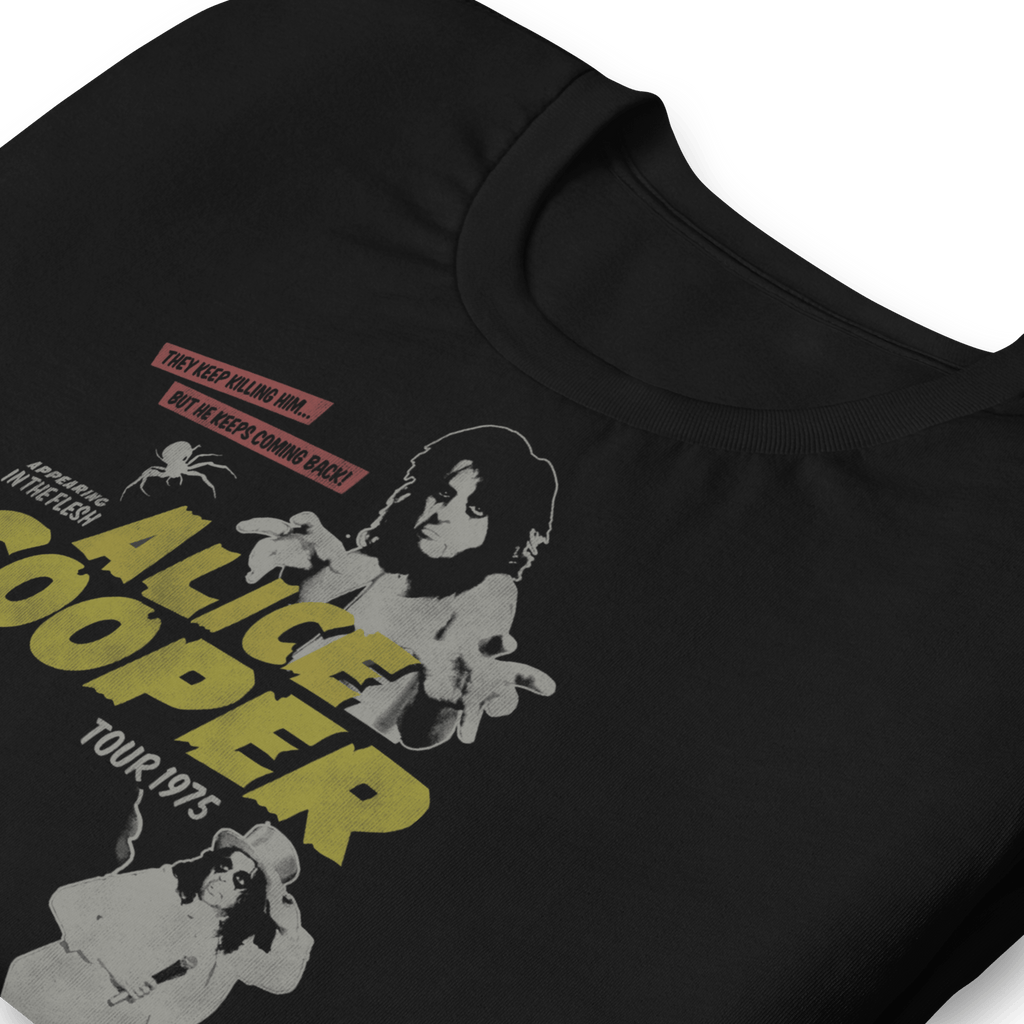 Alice Cooper 1975 Tour Vintage T-Shirt