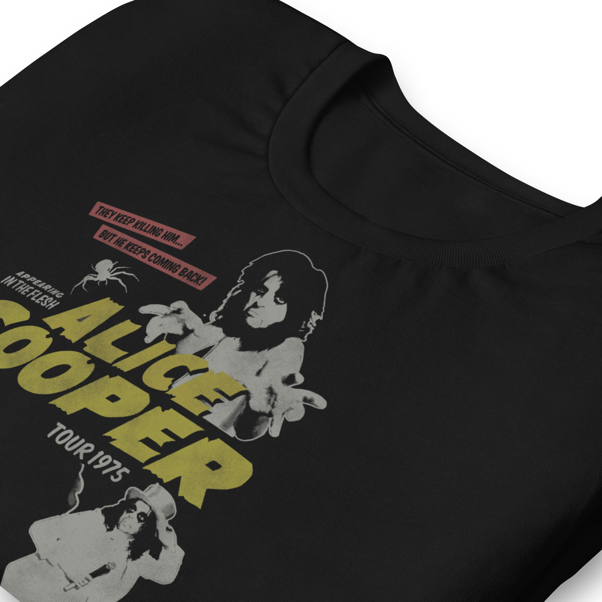 Alice Cooper 1975 Tour Vintage T-Shirt
