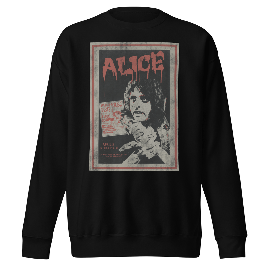 Alice Cooper Madhouse Vintage Sweatshirt