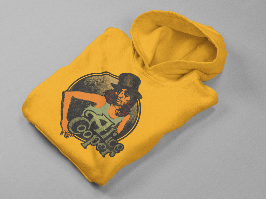 Alice Cooper Showtime 1976 Vintage Hoodie