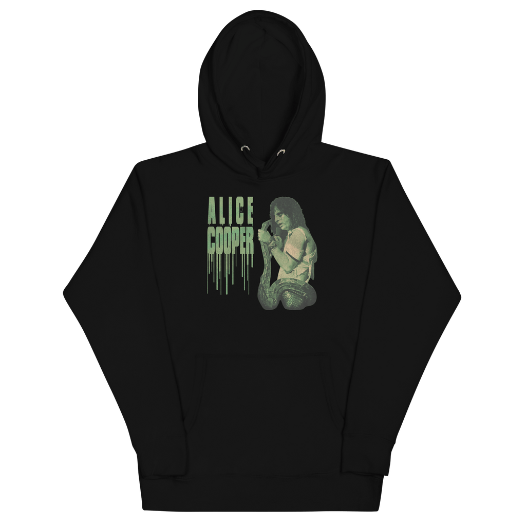 Alice Cooper - Vintage 1986 Snake Drip Hoodie