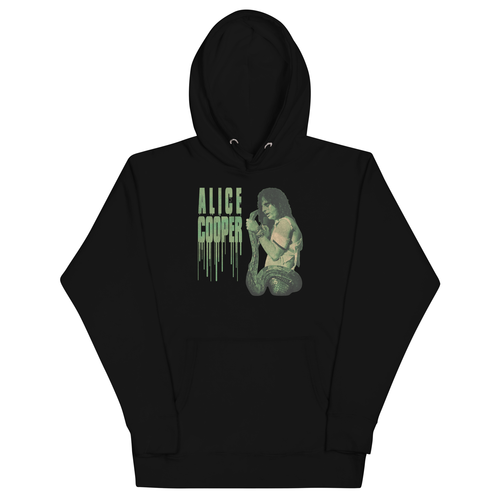 Alice Cooper - Vintage 1986 Snake Drip Hoodie