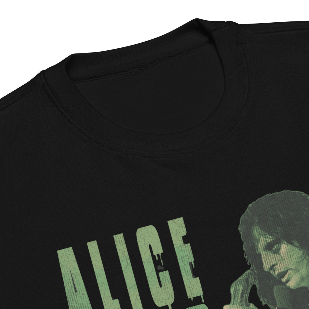 Alice Cooper - Vintage 1986 Snake Drip Jumbo Print Sweatshirt