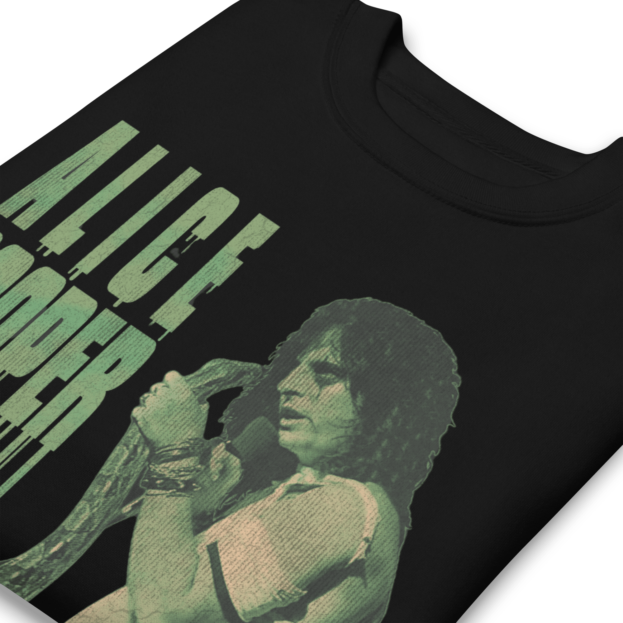 Alice Cooper - Vintage 1986 Snake Drip Jumbo Print Sweatshirt