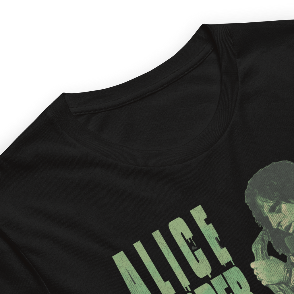 Alice Cooper - Vintage 1986 Snake Drip Jumbo Print T-Shirt