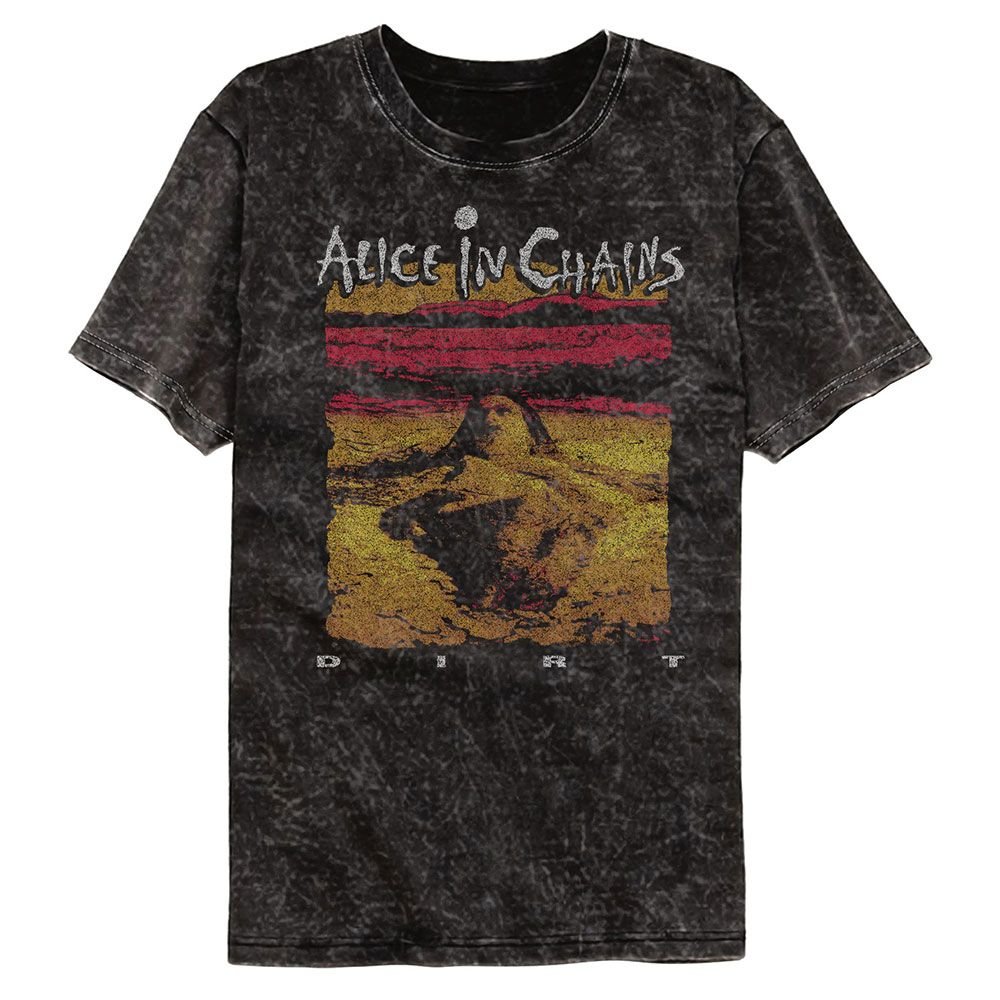 Alice In Chains - Dirt Album Art Vintage Wash T-Shirt