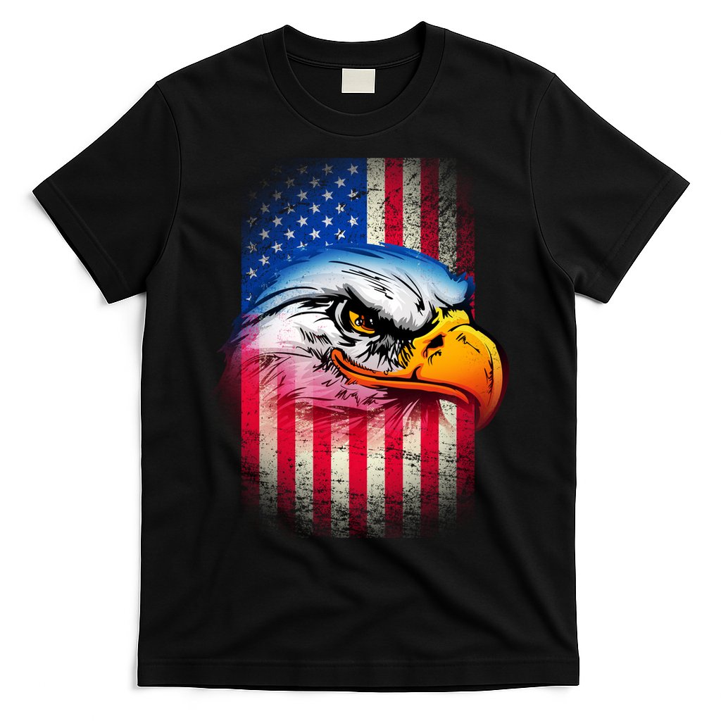 American Bald Eagle Flag T-Shirt