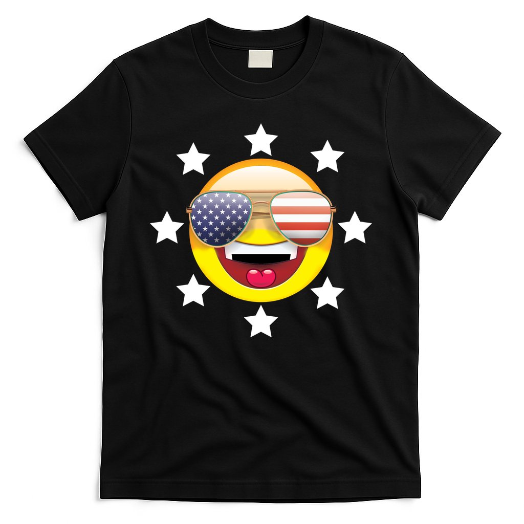 American Hippie Smiley Face T-Shirt