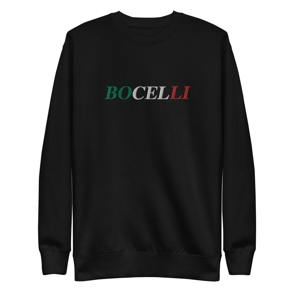 Andrea Bocelli Embroidered Spring 2025 Tour Sweatshirt