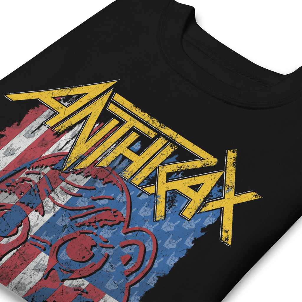 Anthrax - American Flag Sweatshirt