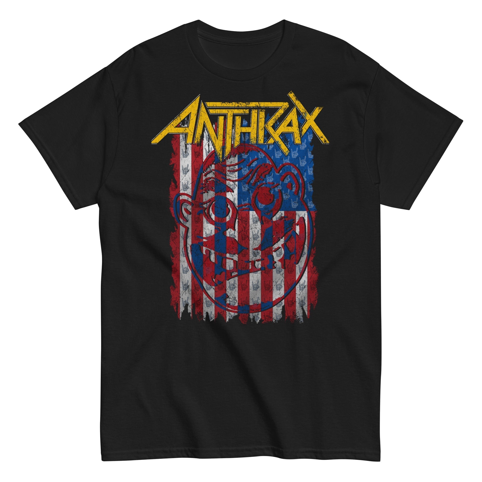 Anthrax - American Flag T-Shirt