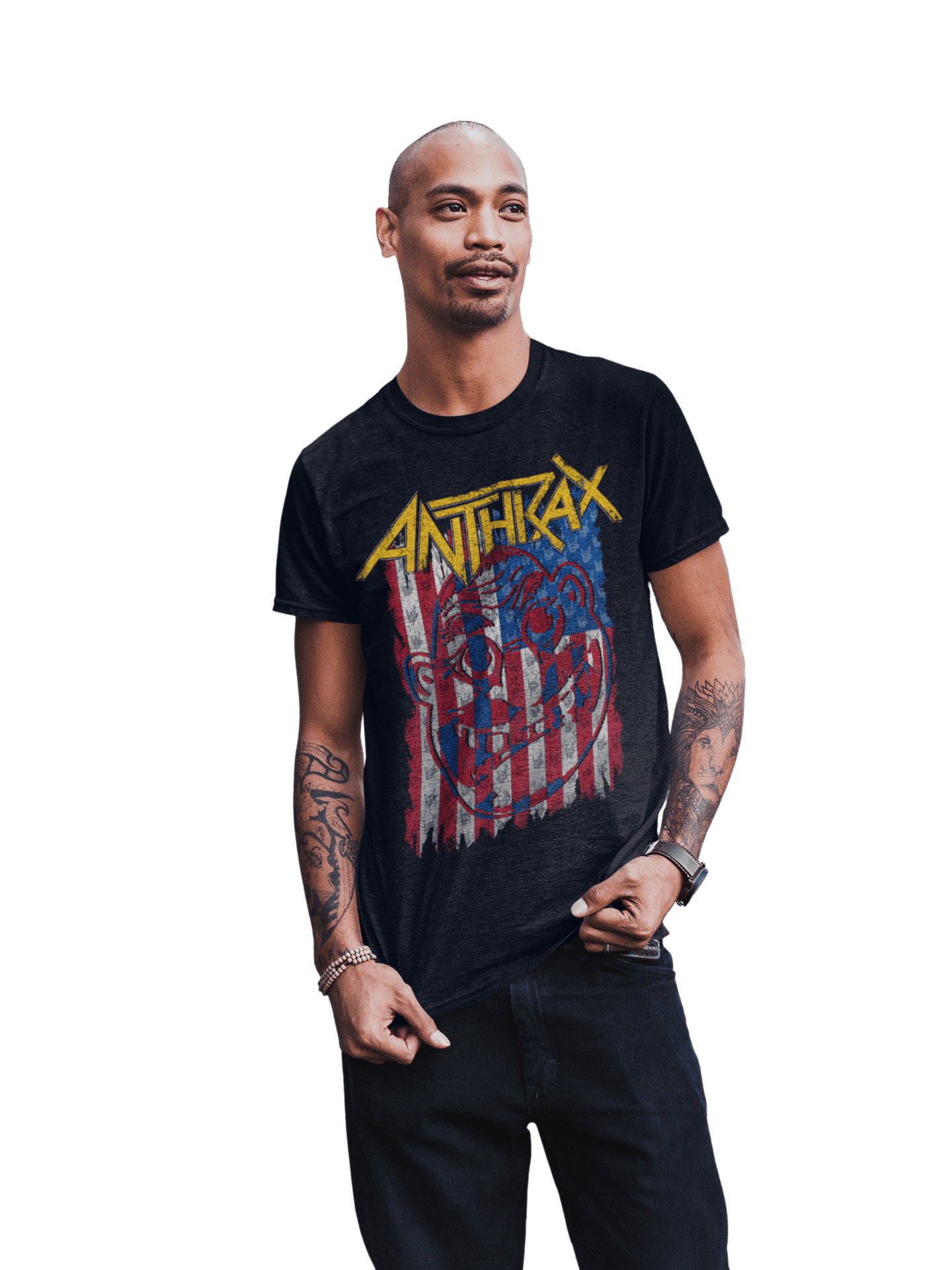 Anthrax - American Flag T-Shirt