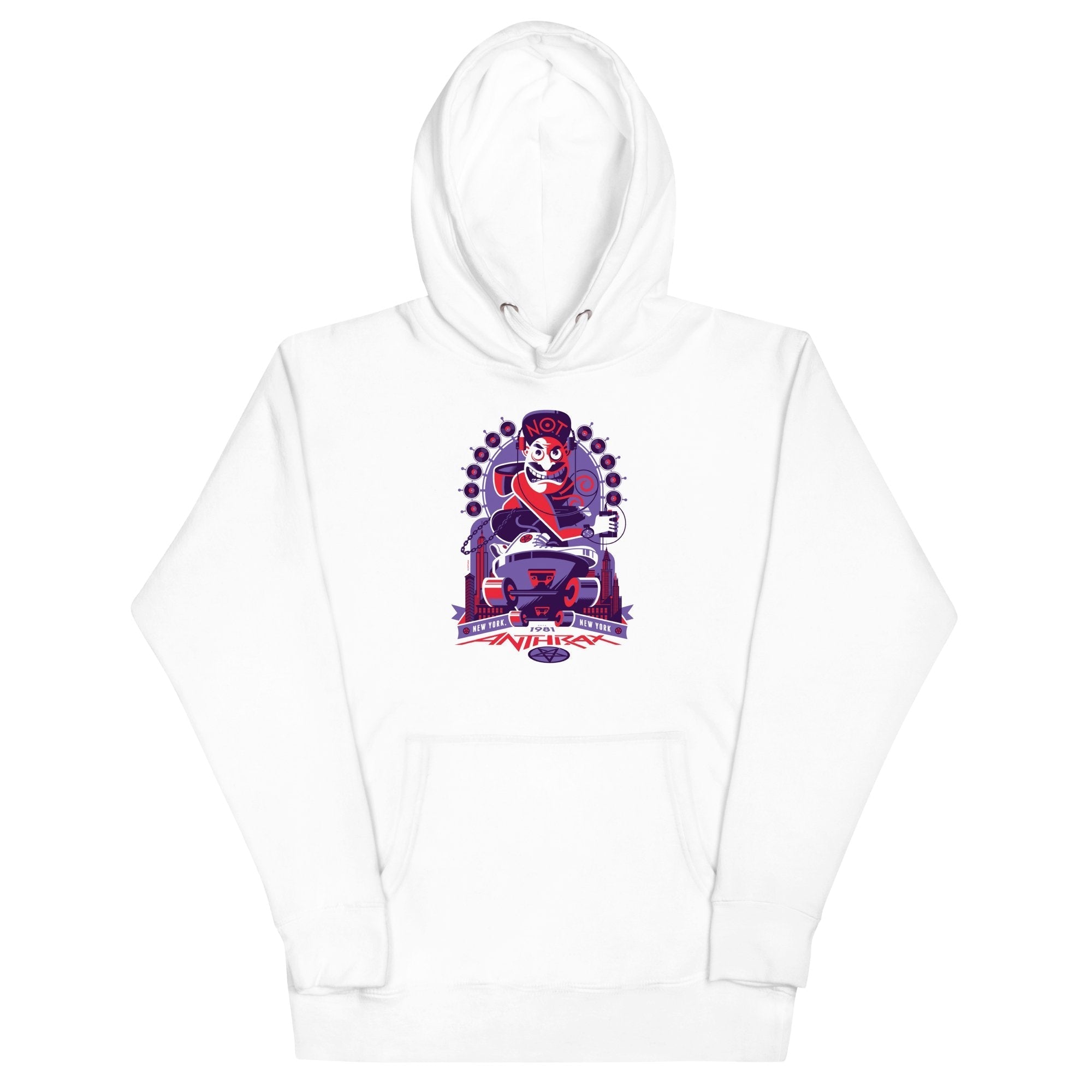 Anthrax New York 81 Classic Hoodie