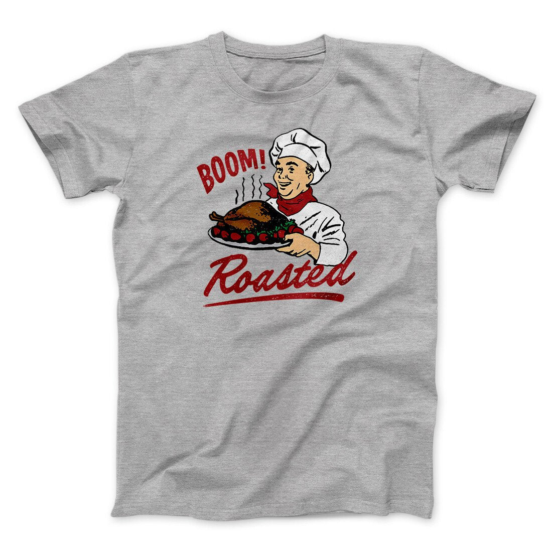 Boom Roasted Funny Thanksgiving Men/Unisex T-Shirt